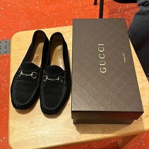 Black Womens Gucci Loafers
